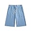 JMIERR 2026 Men's Baggy Sweat Shorts Lightweight Under Knee Casual Drawstring Y2K Shorts Loose Fit Gym Shorts