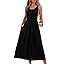 WIHOLL Summer Dresses for Women Flowy Casual Midi Dress Beach Vacation Sundresses with Pockets