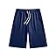 JMIERR 2026 Men's Baggy Sweat Shorts Lightweight Under Knee Casual Drawstring Y2K Shorts Loose Fit Gym Shorts