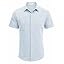 COOFANDY Men's Linen Shirts Short Sleeve Casual Shirts Button Down Shirt for Men Beach Summer Wedding Shirt