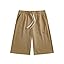 JMIERR 2026 Men's Baggy Sweat Shorts Lightweight Under Knee Casual Drawstring Y2K Shorts Loose Fit Gym Shorts