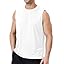 Men's Sleeveless UPF 50+ Swim Shirts Quick Dry Workout Tank Top UV Protection Running Gym Muscle T Shirts