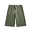 JMIERR 2026 Men's Baggy Sweat Shorts Lightweight Under Knee Casual Drawstring Y2K Shorts Loose Fit Gym Shorts