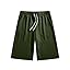 JMIERR 2026 Men's Baggy Sweat Shorts Lightweight Under Knee Casual Drawstring Y2K Shorts Loose Fit Gym Shorts