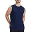 Men's Sleeveless UPF 50+ Swim Shirts Quick Dry Workout Tank Top UV Protection Running Gym Muscle T Shirts