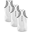 NELEUS Men's 3 Pack Dry Fit Y-Back Muscle Tank Workout Gym Shirt
