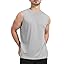 Men's Sleeveless UPF 50+ Swim Shirts Quick Dry Workout Tank Top UV Protection Running Gym Muscle T Shirts