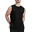 Men's Sleeveless UPF 50+ Swim Shirts Quick Dry Workout Tank Top UV Protection Running Gym Muscle T Shirts