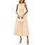 PRETTYGARDEN Spring Casual Dresses for Women 2026 Summer Business Work Midi Sleeveless A Line Pleated Cocktail Dress