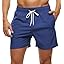 Tyhengta Men's Swim Trunks Quick Dry Beach Shorts with Zipper Pockets and Mesh Lining