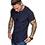 COOFANDY Men's Muscle T-Shirt Pleated Raglan Sleeve Bodybuilding Gym Tee Short Sleeve Fashion Workout Shirts Hipster Shirt