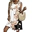 Zeagoo Summer Dresses for Women 2026 Sleeveless Casual Floral Tshirt Sundress with Pockets Loose Tank Beach Dress