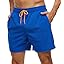 Tyhengta Men's Swim Trunks Quick Dry Beach Shorts with Zipper Pockets and Mesh Lining