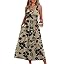 WIHOLL Summer Dresses for Women Flowy Casual Midi Dress Beach Vacation Sundresses with Pockets