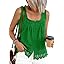 PRETTYGARDEN Womens Tank Tops 2026 Summer Button Down Shirts Embroidered Eyelet Dressy Casual Blouses Beach Vacation Clothes