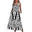 WIHOLL Summer Dresses for Women Flowy Casual Midi Dress Beach Vacation Sundresses with Pockets