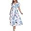 Flessibili Womens Summer Floral Maxi Dress Wedding Guest Party Long Dresses 2026