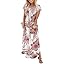 WIHOLL Summer Dresses Cap Sleeve Crewneck Maxi Long Casual Dress with Pockets Beach Vacation Sundresses 2026 Trendy