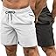 COOFANDY Mens Athletic Shorts 7 Inch Quick Dry Stretch Lightweight Gym Workout Shorts with Pockets