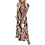 WIHOLL Summer Dresses Cap Sleeve Crewneck Maxi Long Casual Dress with Pockets Beach Vacation Sundresses 2026 Trendy