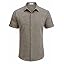 COOFANDY Men's Linen Shirts Short Sleeve Casual Shirts Button Down Shirt for Men Beach Summer Wedding Shirt