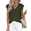 PRETTYGARDEN Women's 2026 Lightweight Sweaters Vest Spring Trendy Cap Sleeve V Neck Knit Tank Tops Summer Going Out Outfits
