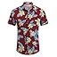COOFANDY Men's Linen Shirts Short Sleeve Casual Shirts Button Down Shirt for Men Beach Summer Wedding Shirt