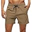 Tyhengta Men's Swim Trunks Quick Dry Beach Shorts with Zipper Pockets and Mesh Lining