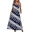 WIHOLL Summer Dresses for Women Flowy Casual Midi Dress Beach Vacation Sundresses with Pockets