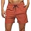Tyhengta Men's Swim Trunks Quick Dry Beach Shorts with Zipper Pockets and Mesh Lining