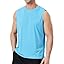 Men's Sleeveless UPF 50+ Swim Shirts Quick Dry Workout Tank Top UV Protection Running Gym Muscle T Shirts