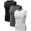 NELEUS Men's 3 Pack Dry Fit Y-Back Muscle Tank Workout Gym Shirt