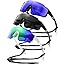Polarized Sport Sunglasses for Men and Women, Lightweight TR90 Sun Glasses with UV Protection for Cycling Running