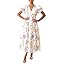 Flessibili Womens Summer Floral Maxi Dress Wedding Guest Party Long Dresses 2026