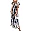 WIHOLL Summer Dresses Cap Sleeve Crewneck Maxi Long Casual Dress with Pockets Beach Vacation Sundresses 2026 Trendy