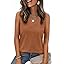 Zeagoo Tank Top for Women V Neck Loose Fit Sleeveless Summer Tops Business Casual Outfits Dressy Blouses Shirts