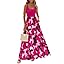 KIRUNDO Women Summer Sleeveless Boho Floral Maxi Dress 2026 Scoop Neck Tank A Line Flowy Beach Vacation Resort Wear Sundress