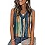 Zeagoo Tank Top for Women V Neck Loose Fit Sleeveless Summer Tops Business Casual Outfits Dressy Blouses Shirts