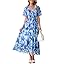 Flessibili Womens Summer Floral Maxi Dress Wedding Guest Party Long Dresses 2026