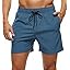 Tyhengta Men's Swim Trunks Quick Dry Beach Shorts with Zipper Pockets and Mesh Lining