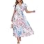 Flessibili Womens Summer Floral Maxi Dress Wedding Guest Party Long Dresses 2026