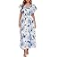 Flessibili Womens Summer Floral Maxi Dress Wedding Guest Party Long Dresses 2026