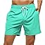 Tyhengta Men's Swim Trunks Quick Dry Beach Shorts with Zipper Pockets and Mesh Lining