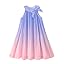 Toddler Girl Tulle Dress Summer Clothes Little Girl Ombre Halter Dress Kids Casual Sundress Toddler Princess Outfits