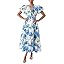 Flessibili Womens Summer Floral Maxi Dress Wedding Guest Party Long Dresses 2026