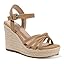 mikarka Sandals for Women 2026: Comfortable Wedge Platform Sandals Women - Braided Espadrilles for Women Ankle Strap Open Toe Wedges Heels Beach Sandals Summer Shoes