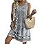 Zeagoo Summer Dresses for Women 2026 Sleeveless Casual Floral Tshirt Sundress with Pockets Loose Tank Beach Dress