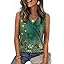 Zeagoo Tank Top for Women V Neck Loose Fit Sleeveless Summer Tops Business Casual Outfits Dressy Blouses Shirts