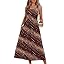 WIHOLL Summer Dresses for Women Flowy Casual Midi Dress Beach Vacation Sundresses with Pockets