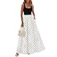 KIRUNDO Women Summer Sleeveless Boho Floral Maxi Dress 2026 Scoop Neck Tank A Line Flowy Beach Vacation Resort Wear Sundress